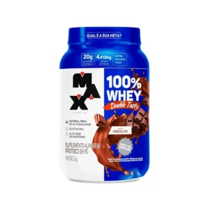 100% Whey Max Titanium Double Tasty Chocolate 900g
