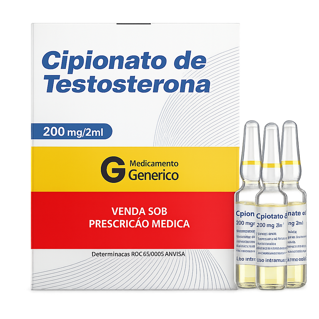 Cipionato De Testosterona 200 mg 2ml