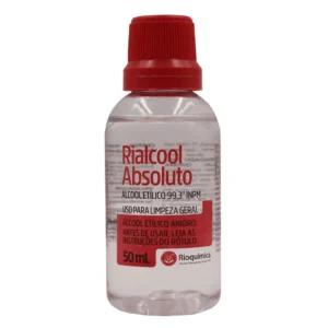 Álcool Absoluto 99,3º Rioquímica Com 50ML