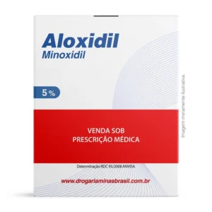 Aloxidil Minoxidil 5% Solução Capilar 60ml Com Válvula Spray TheraSkin
