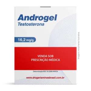 Androgel Testosterona 16,2 mg/g Com 1 Tubo Gel 88g Com Válvula Dosadora Besins Healthcare