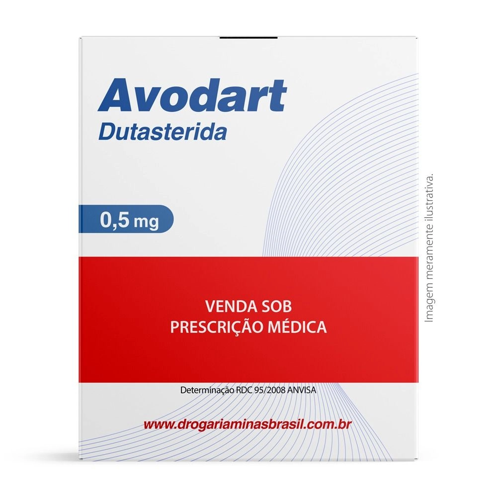 Avodart 0,5Mg Com 30 Cápsulas
