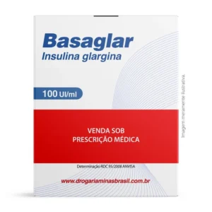 Basaglar 100UI/ml com 5 Canetas Aplicadoras com 3 Refis de 3ml Lilly