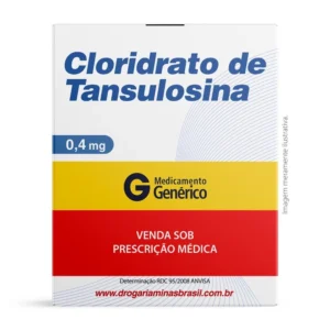 Cloridrato de Tansulosina 0,4mg com 30 Cápsulas Genérico Geolab