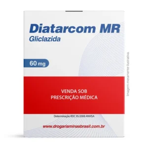 Diatarcom MR Gliclazida 60mg Com 30 Comprimidos Servier
