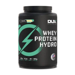 DUX Whey Protein Hydro Sabor Baunilha Pote Com 900G