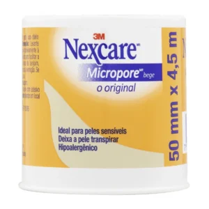 Fita Micropore Nexcare Bege 50 mm x 4,5 m