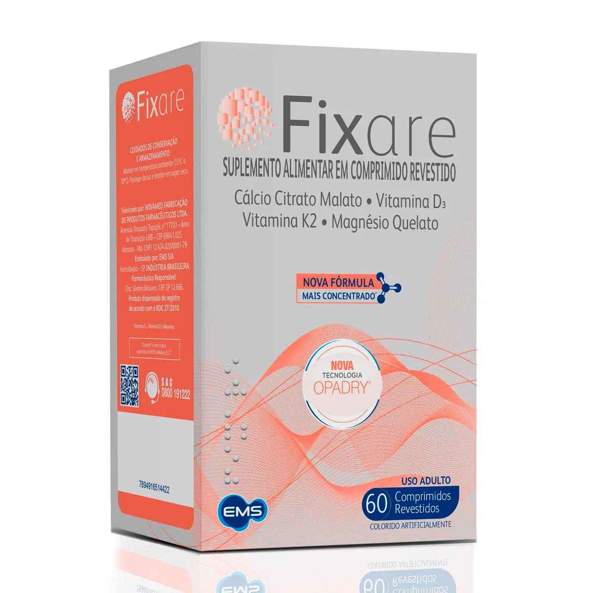 Fixare Com 60 Comprimidos