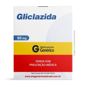 Glicazida 60MG com 60 Comprimidos Genérico Pharlab