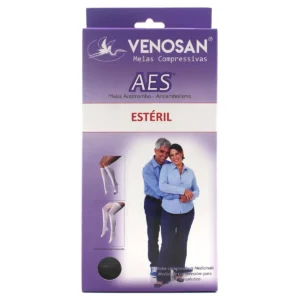 Meia Venosan AES 18 Mmhg BD Pé Aberto Branca