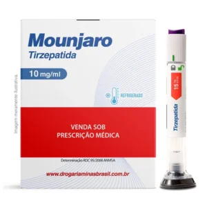 Mounjaro 10mg/ml Solução Injetável 0,5ml 4 Canetas Aplicadoras