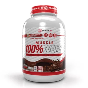 Muscle 100% Whey Sabor Chocolate 900g Muscle HD