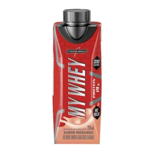 My Whey Protein Shake Pronto Sabor Morango 250Ml Integralmédica