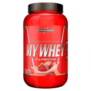 My Whey Sabor Shake de Morango Com 900g Integralmédica