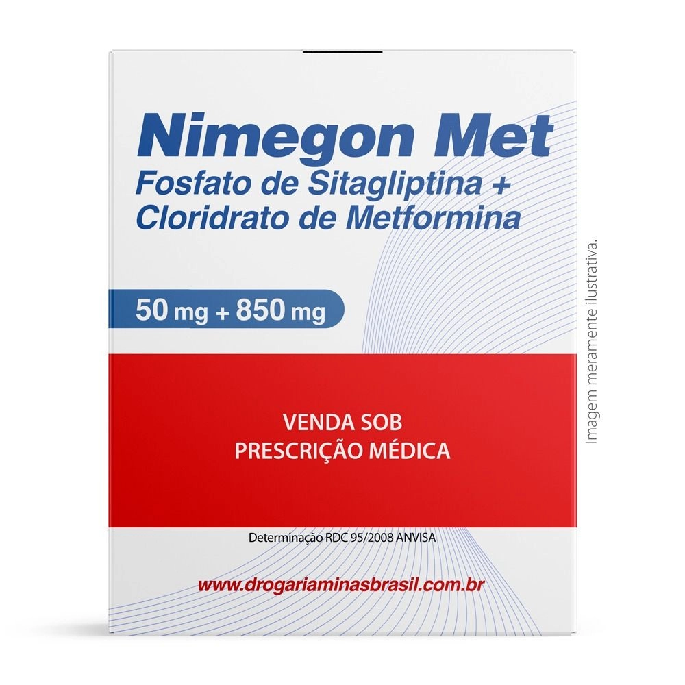 Nimegon Met 50/850mg com 56 comprimidos - Schering-Plough
