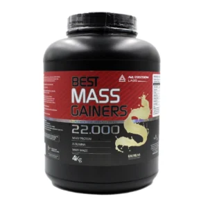 Suplemento Alimentar Best Mass Gainers 22.000 Sabor Baunilha 4Kg Nutrition Labs