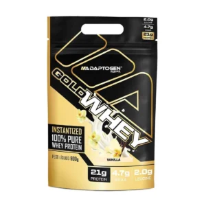 Suplemento Gold Whey Sabor Vanilla 900g Adaptogen