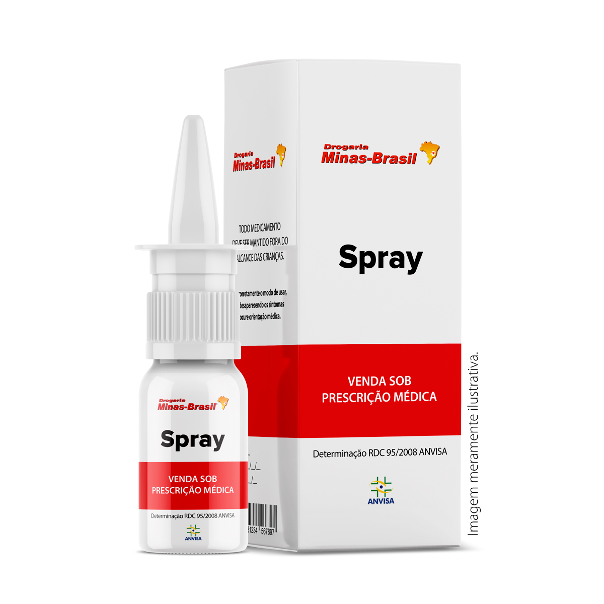 Dixil Minoxidil 50mg/ml Solução Spray Capilar Com 25ml Eurofarma