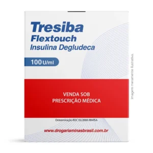 Tresiba FlexTouch 100U/ml c/ 3mL de Insulina Degludeca Novo Nordisk