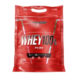 Whey 100% Pure Sabor Coco Refil Com 900g Integralmédica