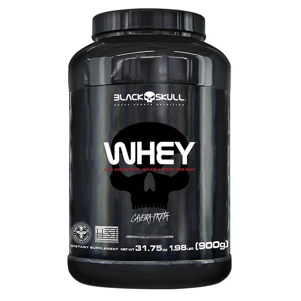 Whey Black Skull Sabor Chocolate 900G