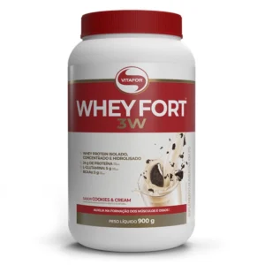 Whey Fort 3W Sabor Cookies e Cream 900g Vitafor