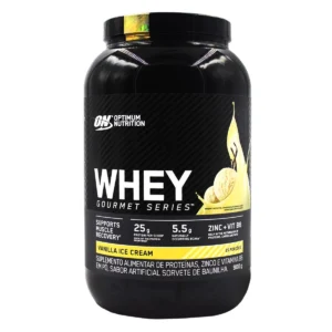 Whey Gourmet Series Sorvete de Baunilha 900G Optimum Nutrition