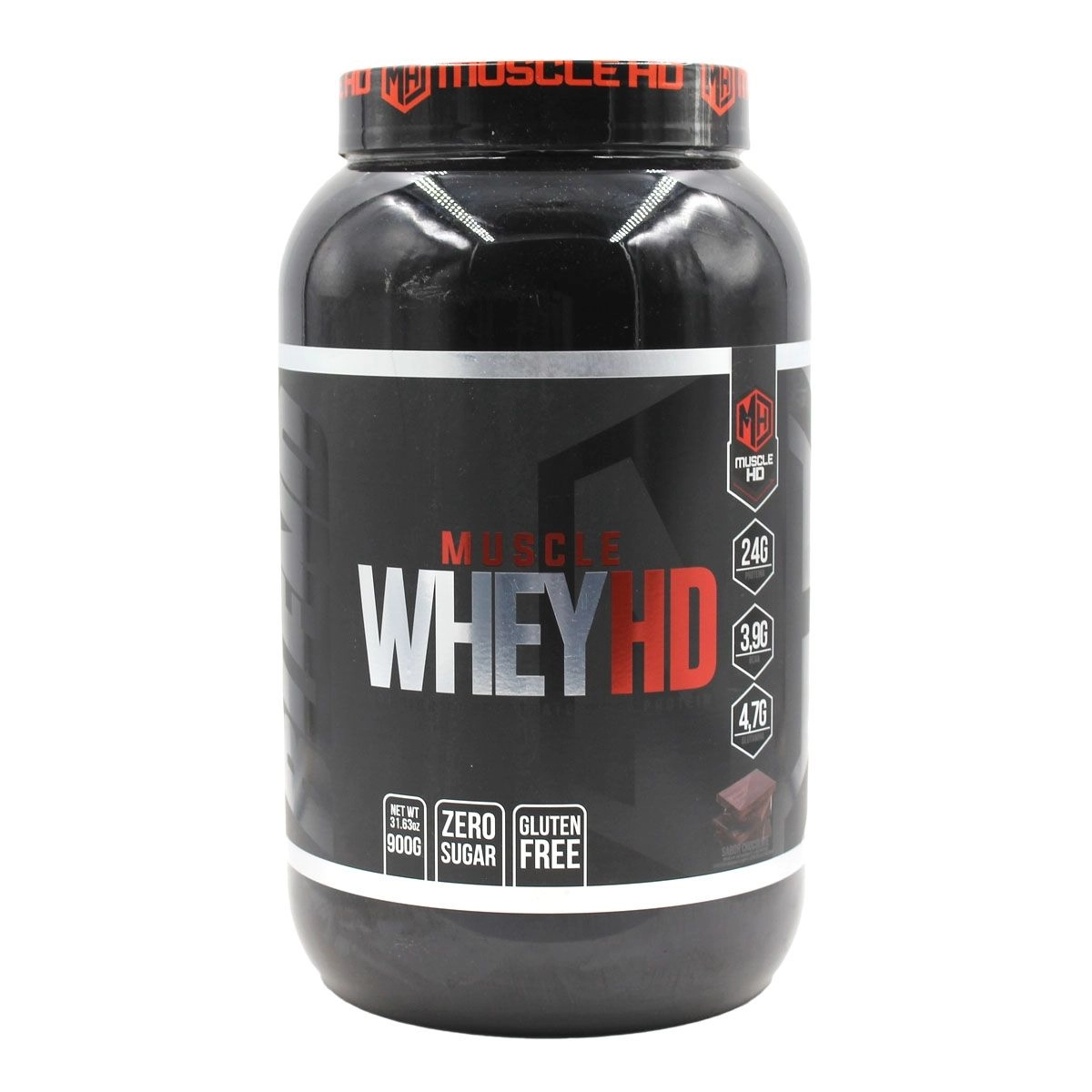 Whey Hd Blend Sabor Chocolate 900g Muscle HD