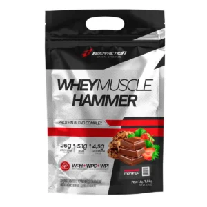 Whey Mucle Hammer Morango 1,8K Body Action