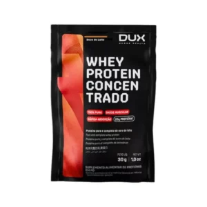 Whey Protein Concentrado Dux Human Health Doce De Leite 1 Sachê
