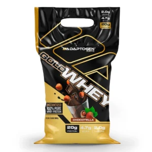 Whey Protein Concentrado Gold Whey Sabor Chocotella 900g Adaptogen
