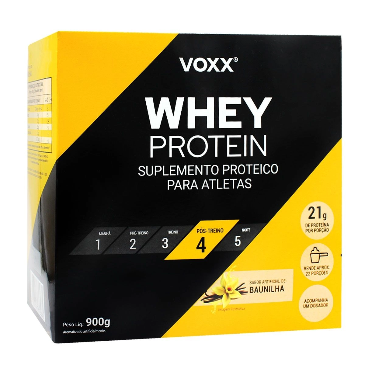 Whey Protein Sabor Baunilha 900g Voxx
